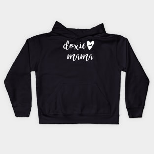 Doxie Mama For Dachshund Lover Kids Hoodie